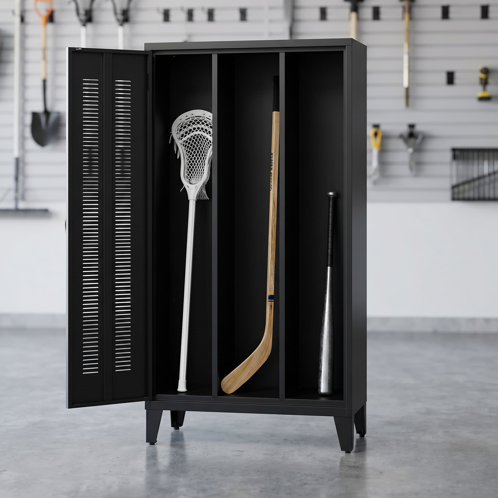 Vertical sport locker