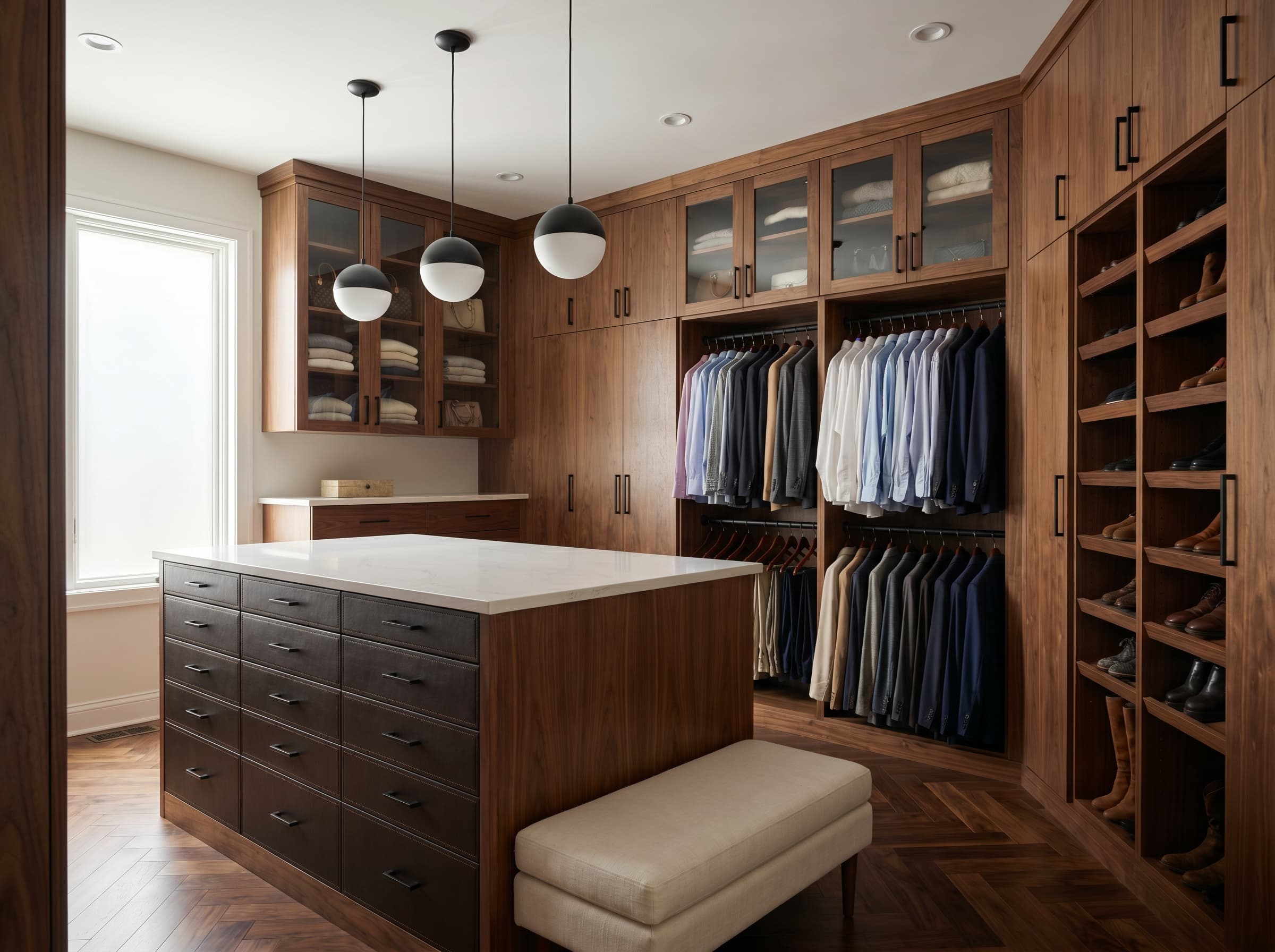 Heritage walk-in package · 10 × 10 ft + Island