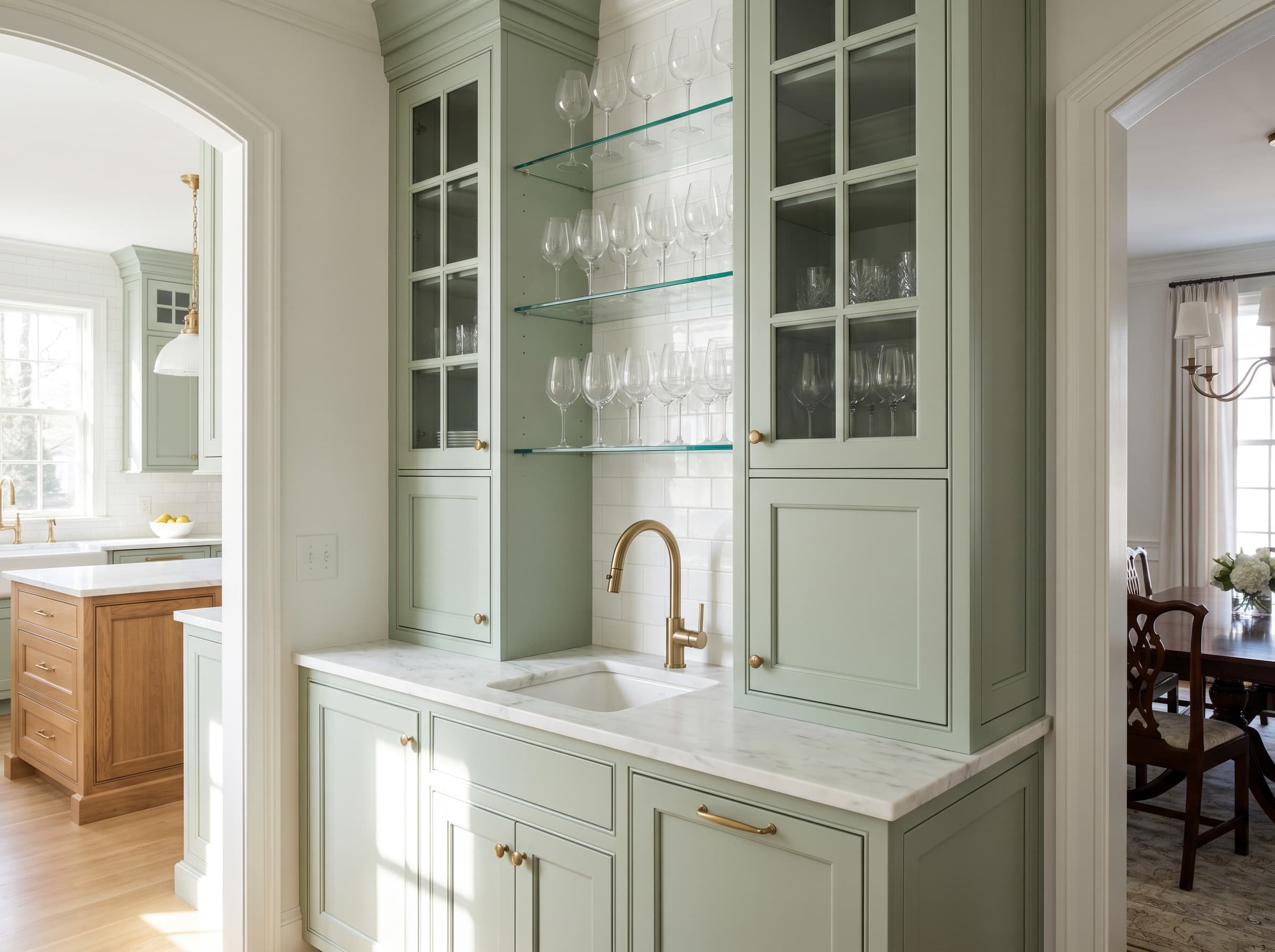 Heritage Butler's Pantry package · Butler's pantry · cabinetry